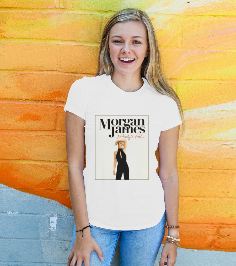 Morgan James Nobody's Fool Album Cover Fashion T-Shirt