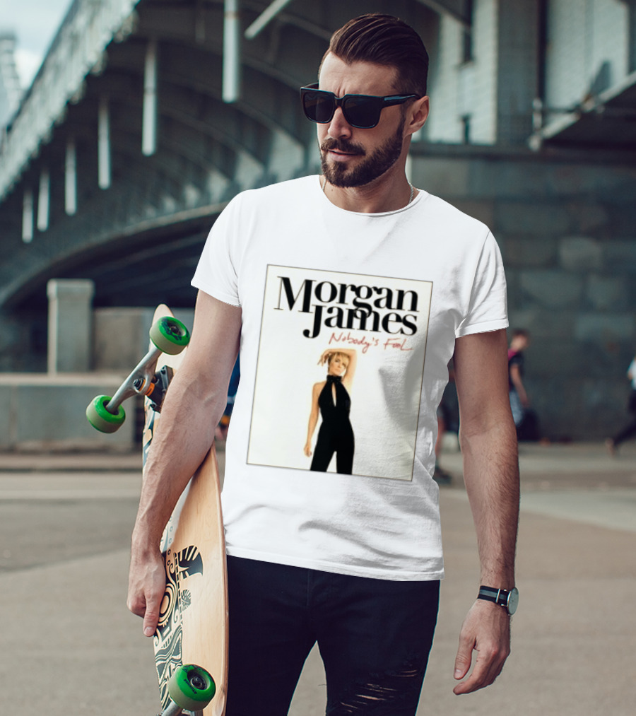 Morgan James Nobody's Fool Album Cover Fashion T-Shirt
