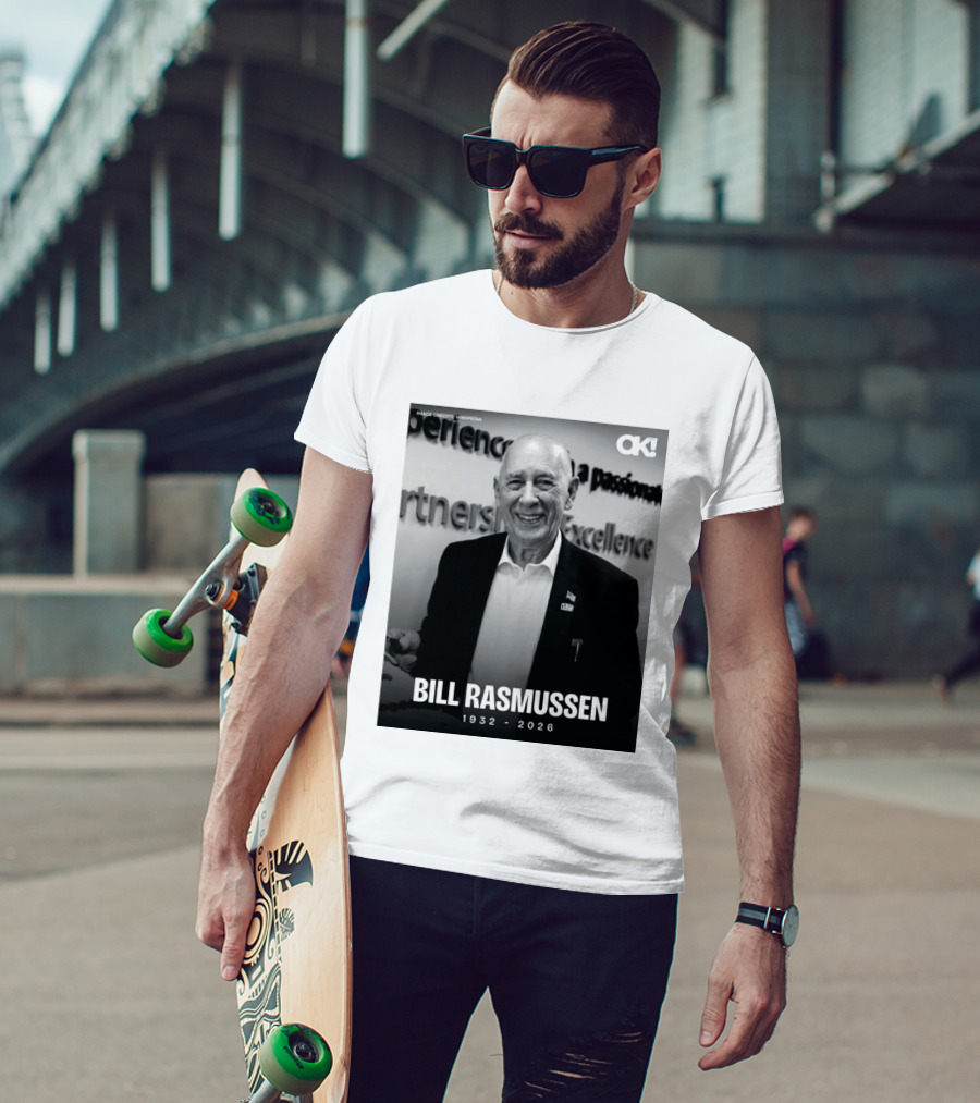 Rip Bill Rasmussen 1932 2026 Partnership Excellence Image Credits Wikipedia T-Shirt