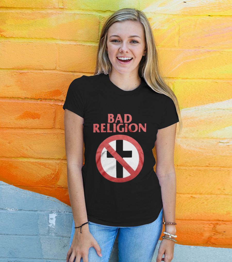 Bad Religion Crossbuster Black T-Shirt