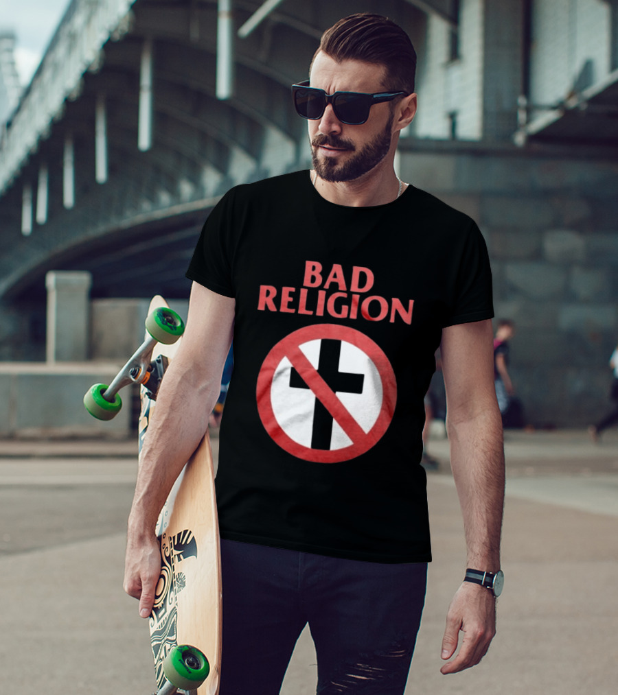 Bad Religion Crossbuster Black T-Shirt