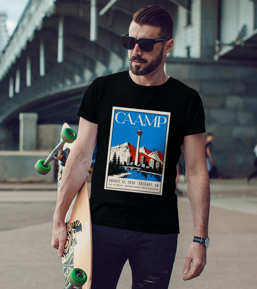 CAAMP August 15 2026 Calgary Southern Alberta Jubilee Auditorium Live In Concert T-Shirt