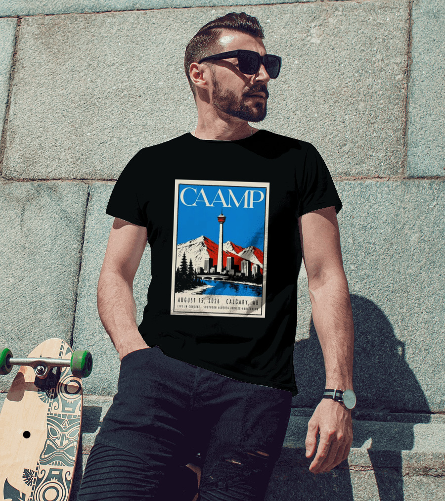 CAAMP August 15 2026 Calgary Southern Alberta Jubilee Auditorium Live In Concert T-Shirt