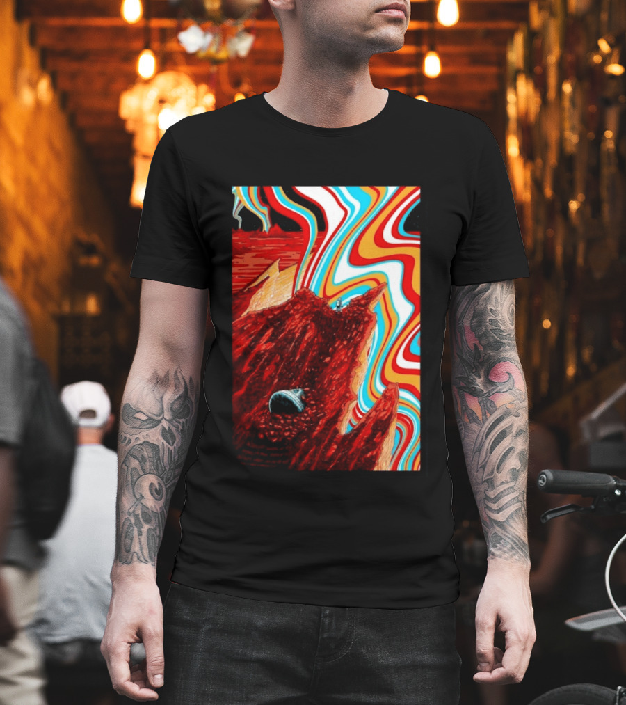 Gov't Mule Salt Lake City 2026 Psychedelic Mountain Landscape T-Shirt