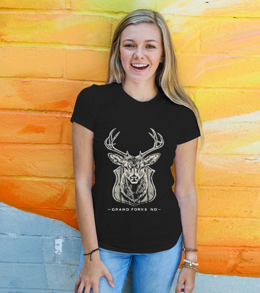The Red Clay Strays 08 18 2026 Grand Forks ND Tour Deer T-Shirt