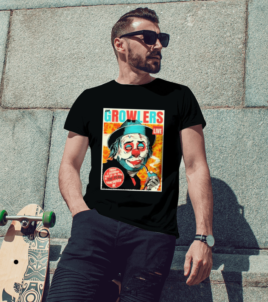 Los Growlers Live Concert At The Pearl Vancouver BC Two Nights September 25 26 2026 T-Shirt