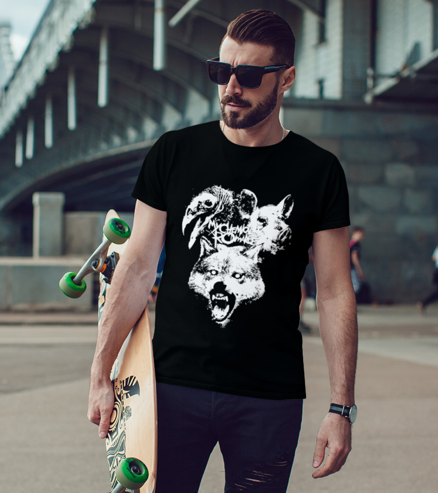 Washington DC 08.18.2026 My Chemical Romance Wolf And Birds T-Shirt