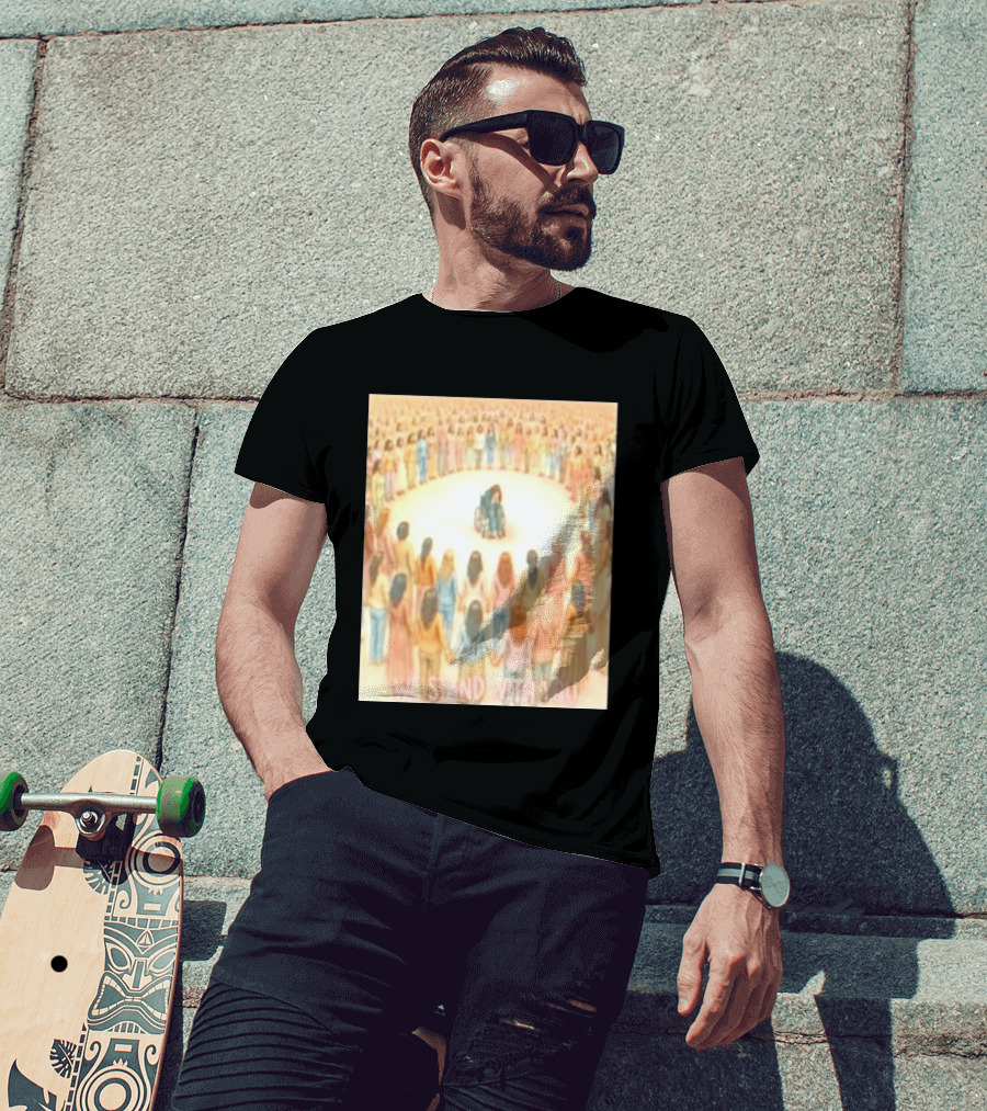 We Stand With You Lindsay Clancy Supportive Circle Of Unity T-Shirt