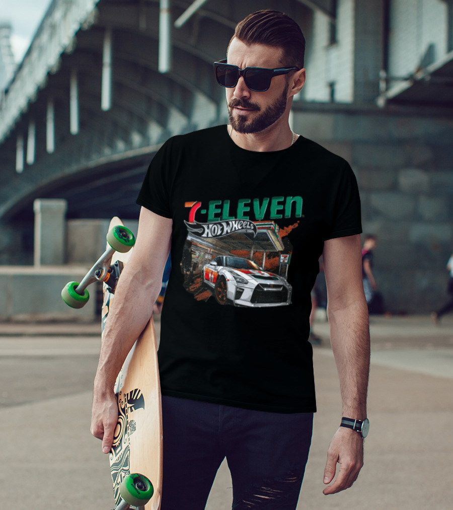 7 Eleven Hot Wheels GT R At 7Collection Store T-Shirt