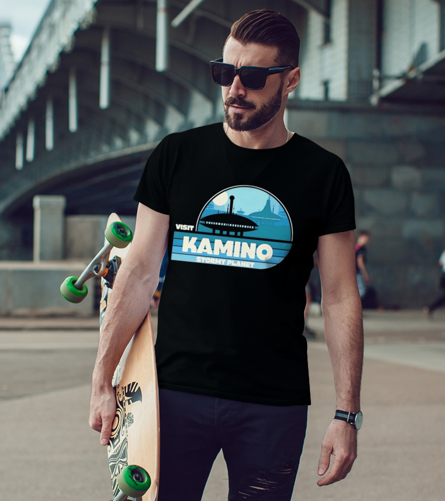 Visit Kamino Stormy Planet Star Wars Sci Fi T-Shirt