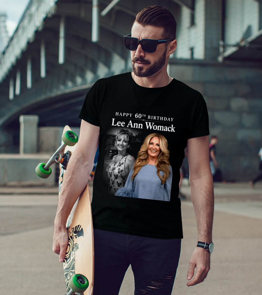 Happy 60th Birthday Lee Ann Womack Celebration T-Shirt