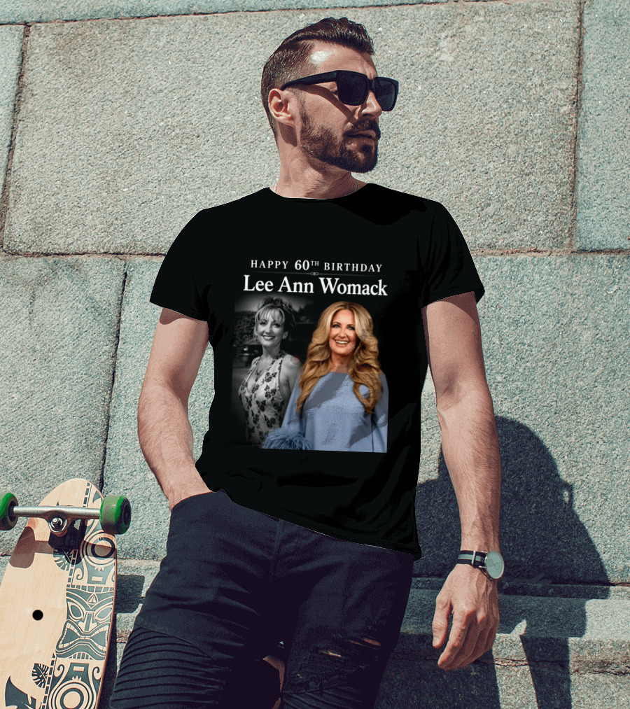 Happy 60th Birthday Lee Ann Womack Celebration T-Shirt