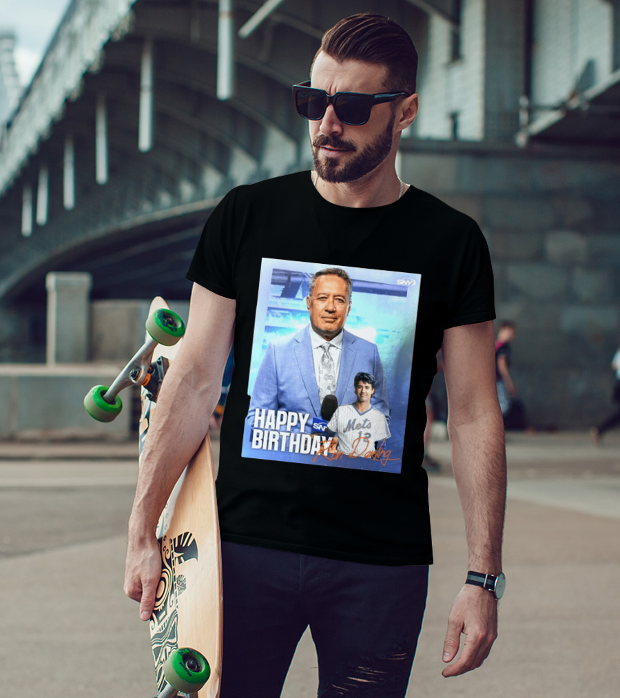 Happy Birthday Ron Darling SNY Mets Celebration T-Shirt