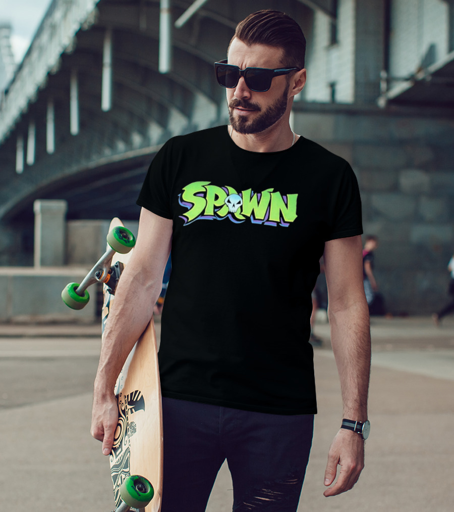 Spawn Todd McFarlane Comics Skull T-Shirt