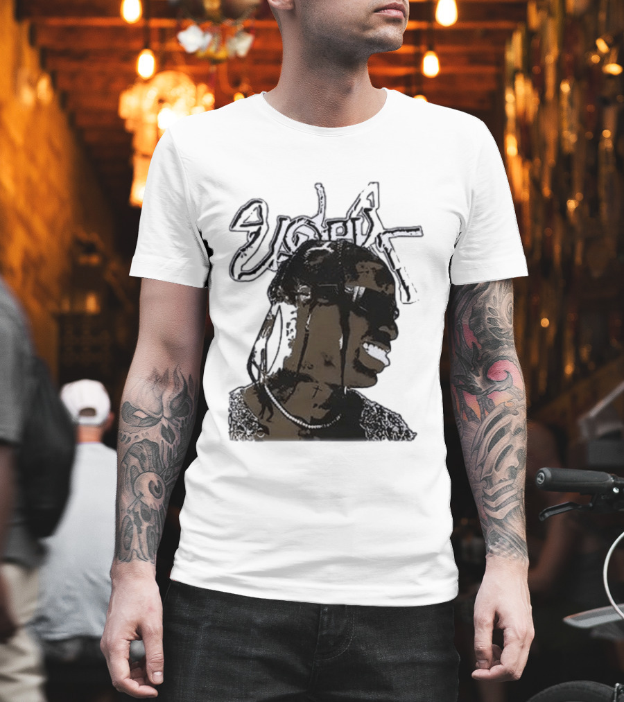 T Scott Utopia Cactus Jack Smiling T-Shirt