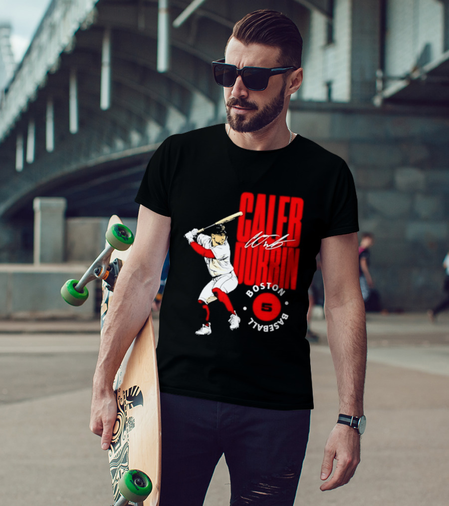 Caleb Durbin Boston Red Sox Baseball 5 T-Shirt