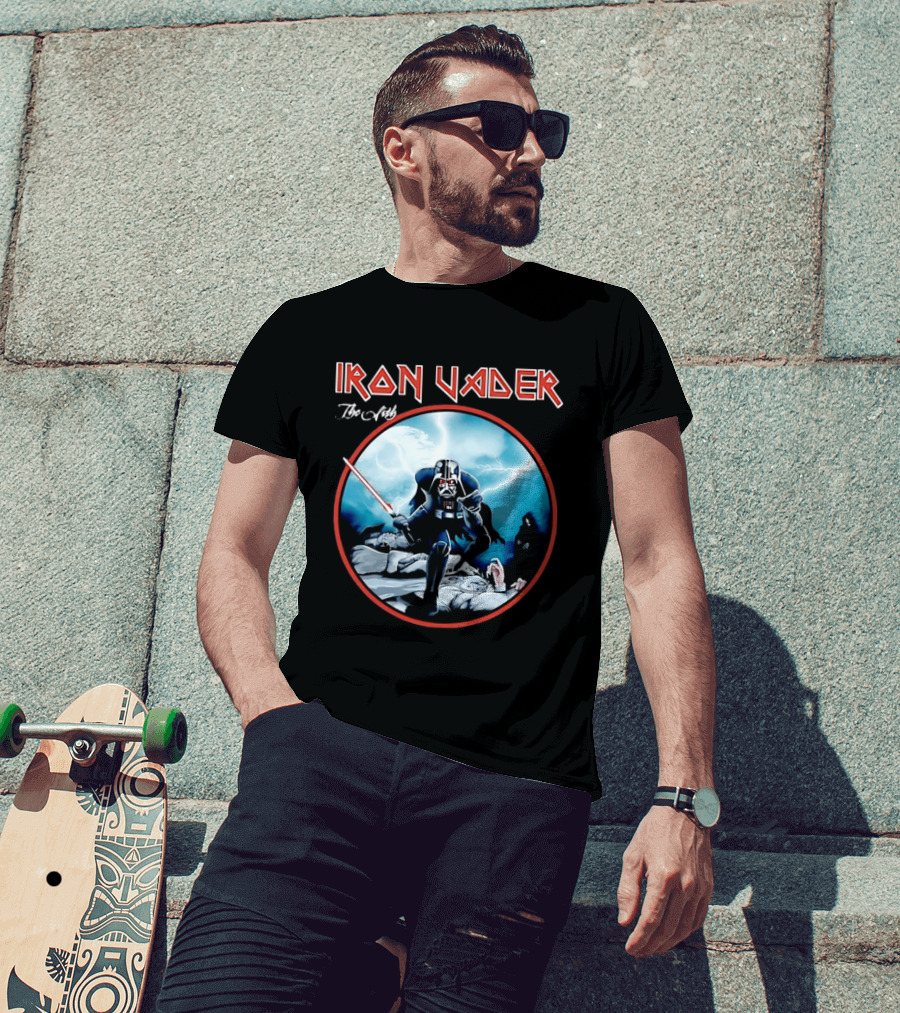 Iron Vader The Sith Star Wars Heavy Metal Darth Vader Comic T-Shirt