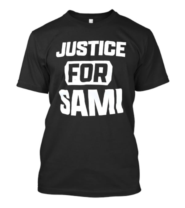 Justice For Sami Advocacy Support Awareness Movement T-Shirt