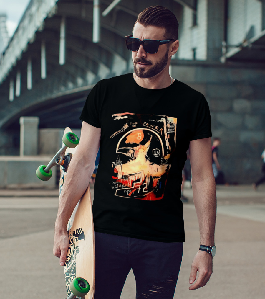 Decentralize For Power 1990 Cyberpunks What Ever Happened To 72 Bitcoin Revolution T-Shirt