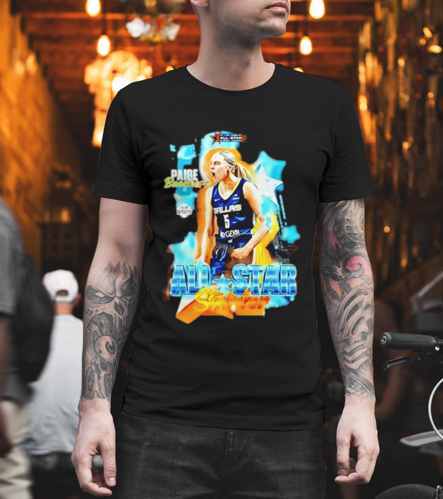 Paige Bueckers Dallas Wings All Star Starter 2025 WNBPA T-Shirt