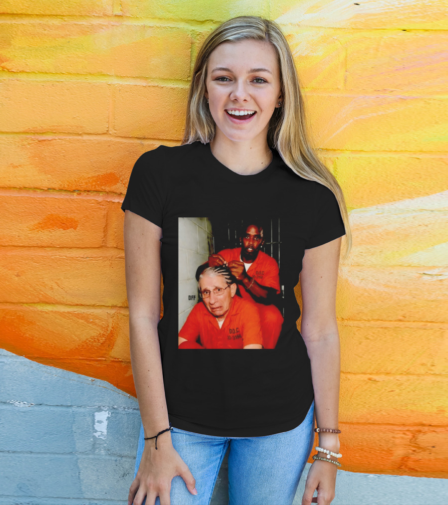 Sean Diddy Combs Braiding Anthony Fauci Hair D.O.C Meme T-Shirt