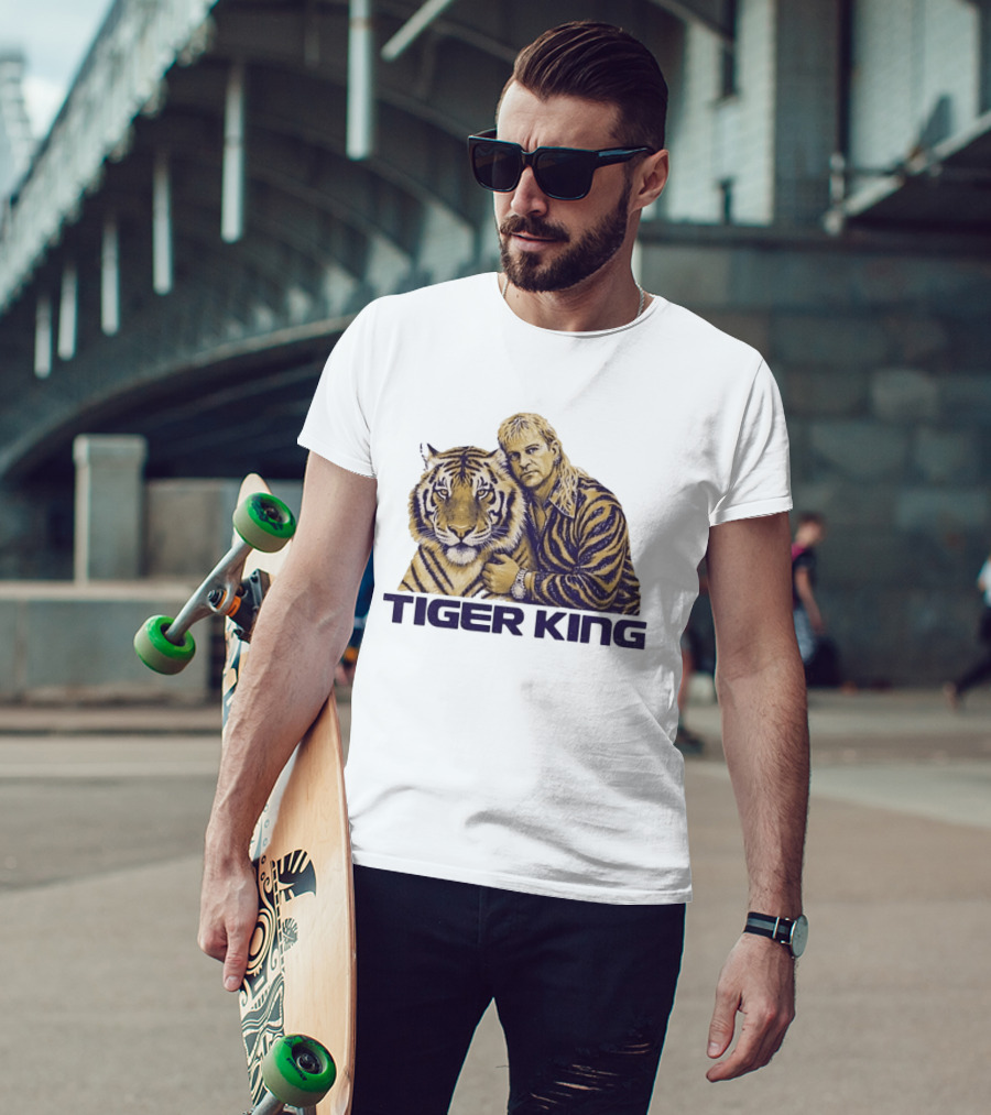 Joe Exotic Tiger King Netflix Big Cat Carole Baskin T-Shirt