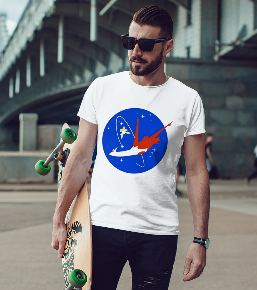Latios And Latias Space Mission Pokemon T-Shirt
