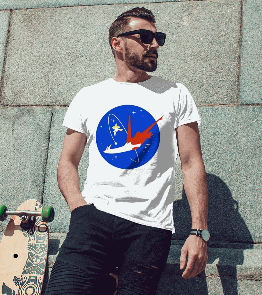 Latios And Latias Space Mission Pokemon T-Shirt