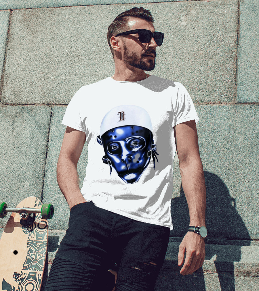 Lil Wayne Dedication Hockey Mask Young Money T-Shirt