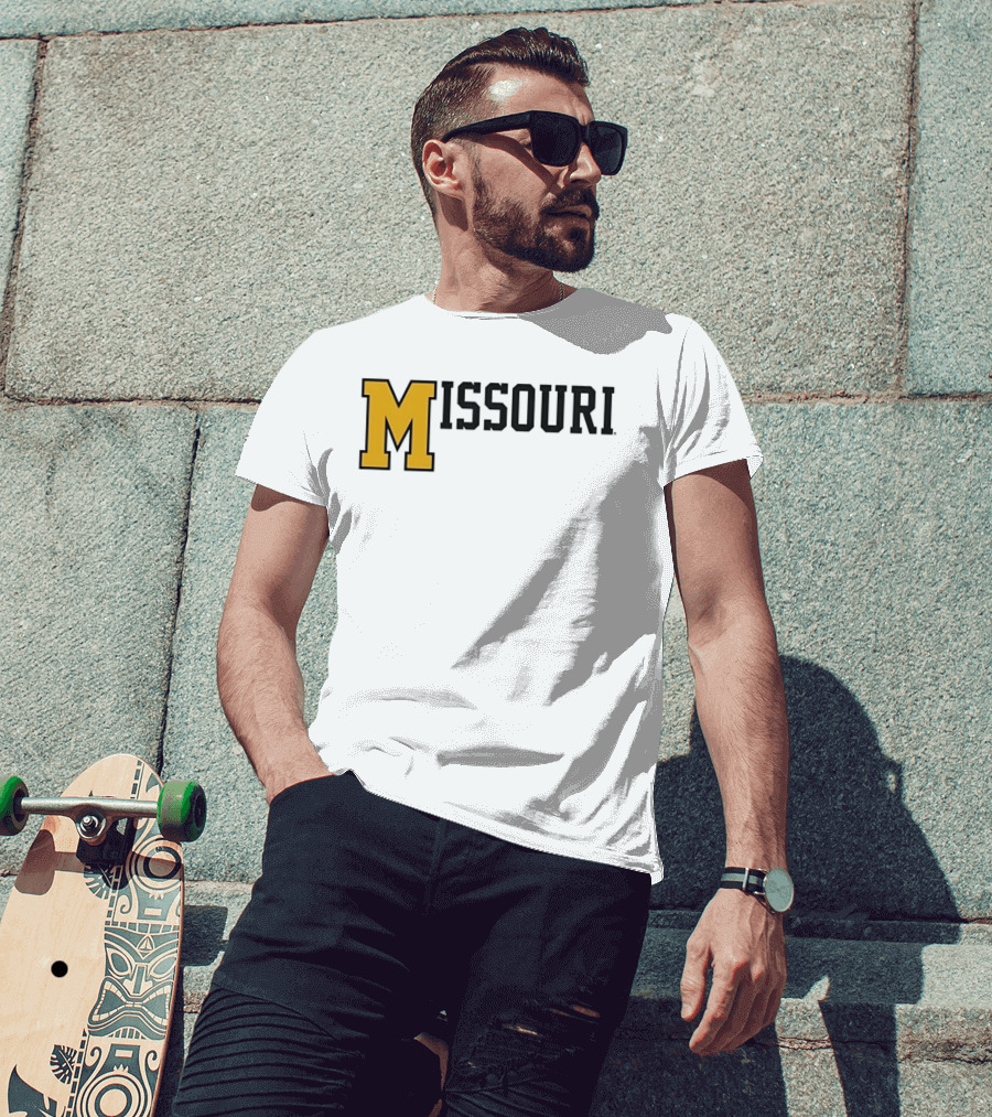 Missouri Tigers Mizzou NCAA College Sports M T-Shirt