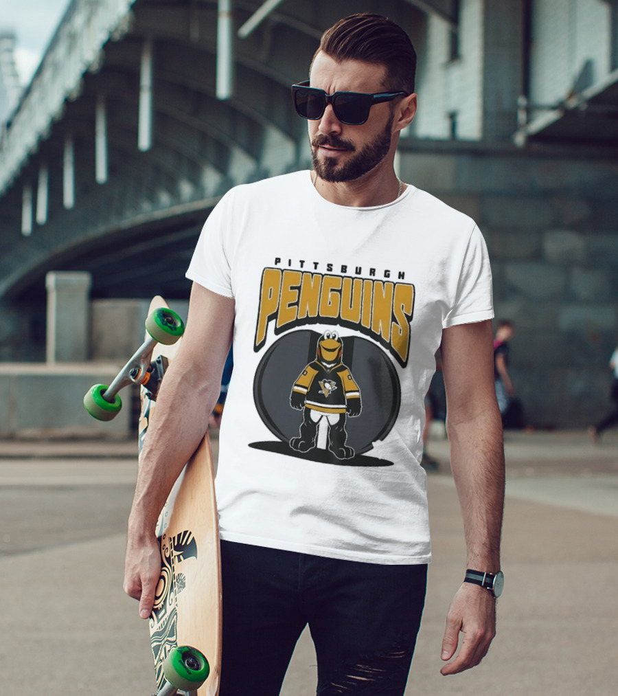Pittsburgh Penguins Iceburgh Mania NHL 2026 Mascot Fan T-Shirt