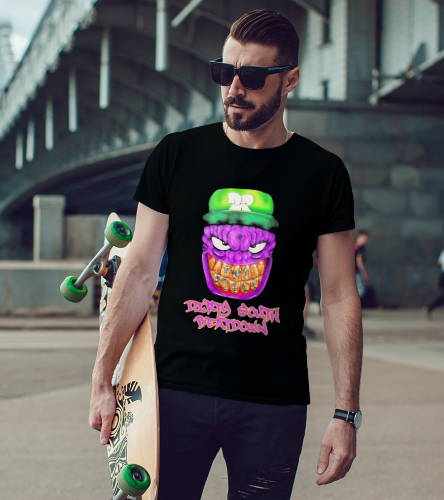 Dirty South Beatdown Two Piece Threads Big Purp T-Shirt