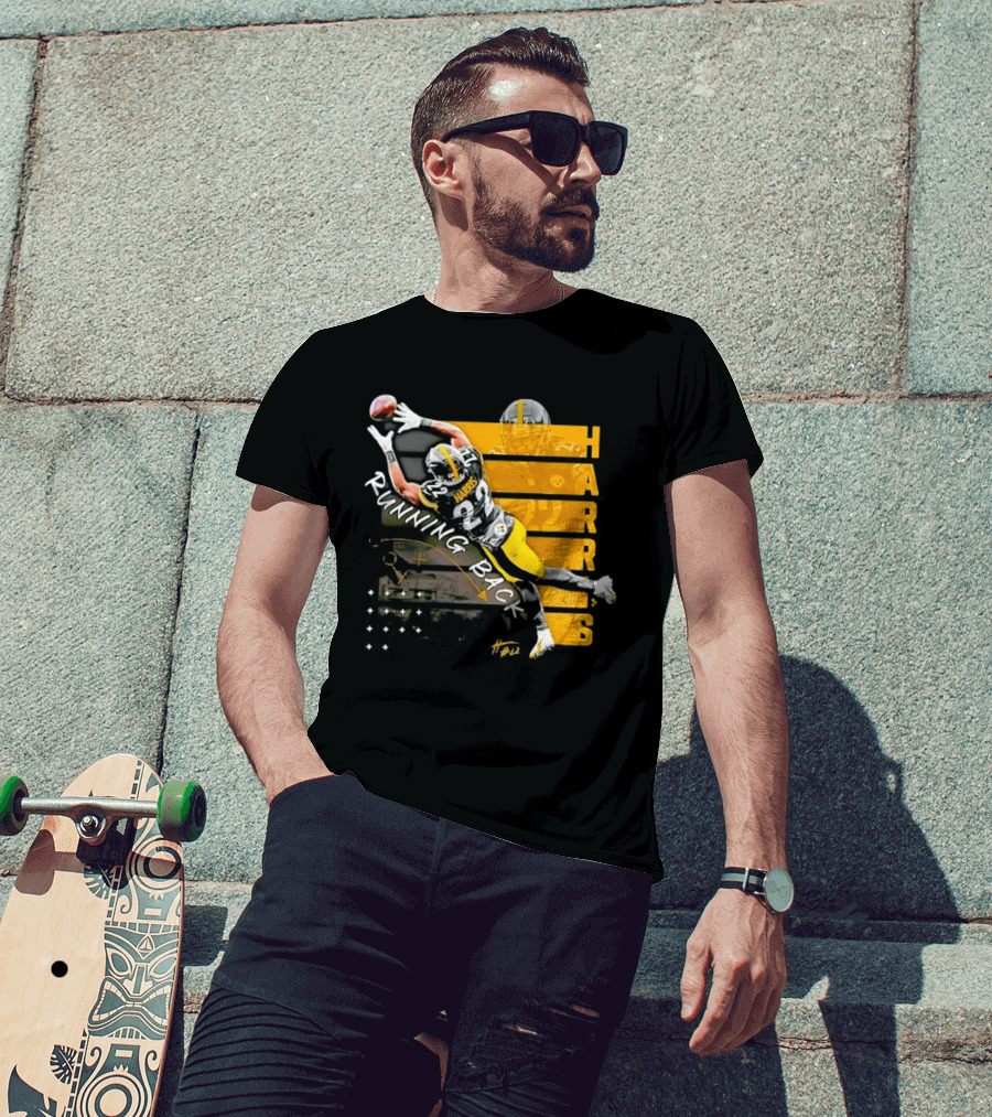 Najee Harris 22 Pittsburgh Running Back Steelers Football T-Shirt