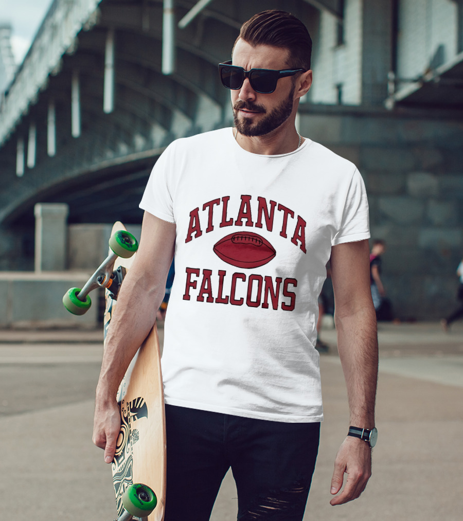 Atlanta Falcons Football Distressed T-Shirt