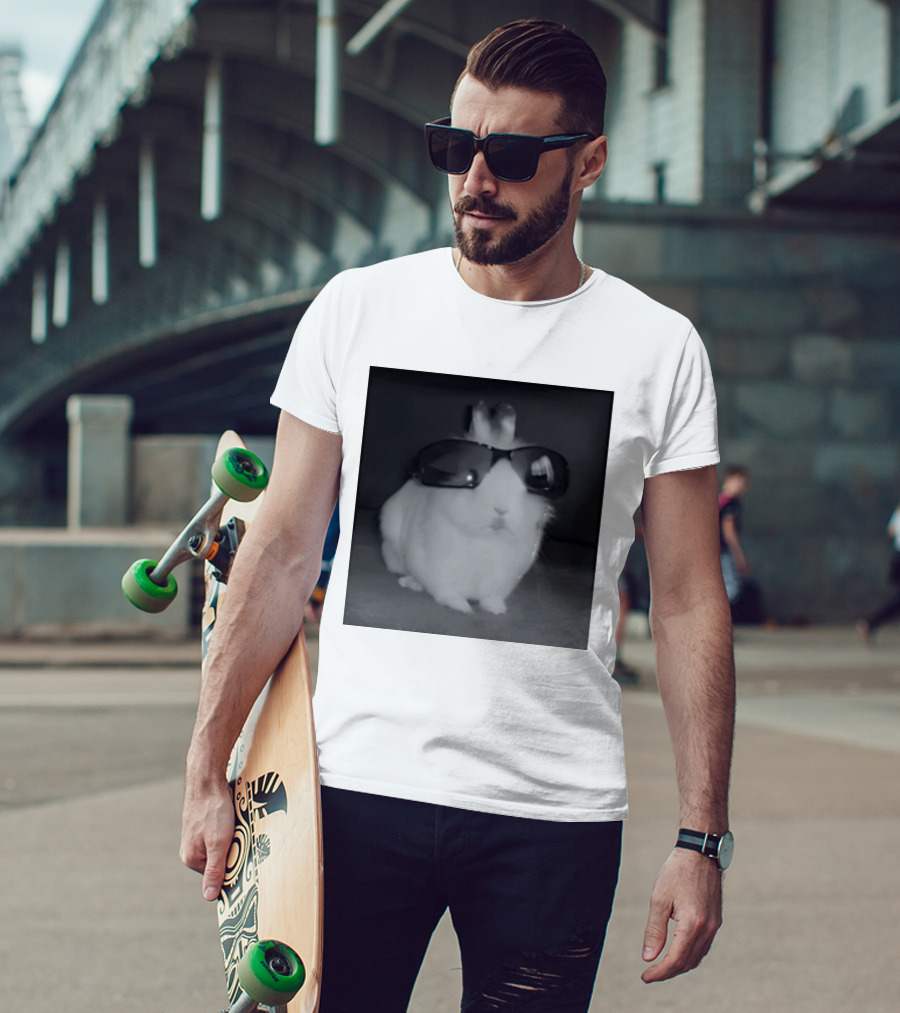 It's Such A Fucked Situation Bunny In Sunglasses Cute Funny Rabbit Wearing Shades T-Shirt