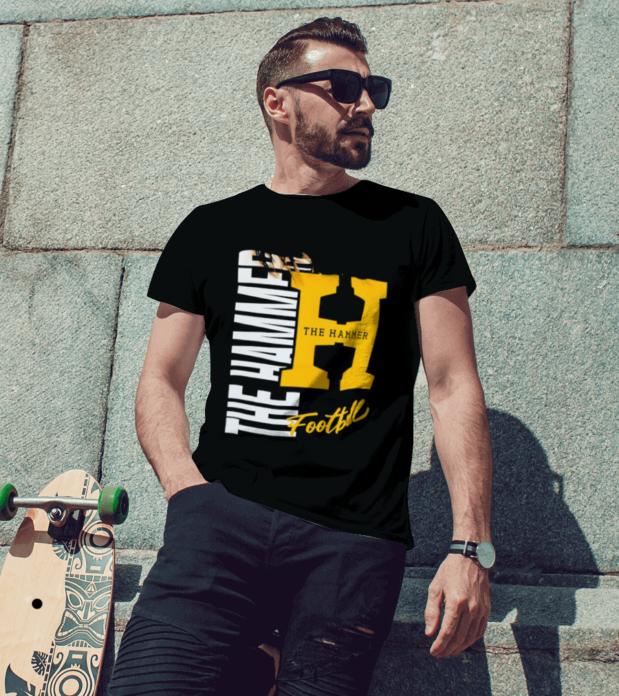 The Hammer H Athletic Football Team T-Shirt