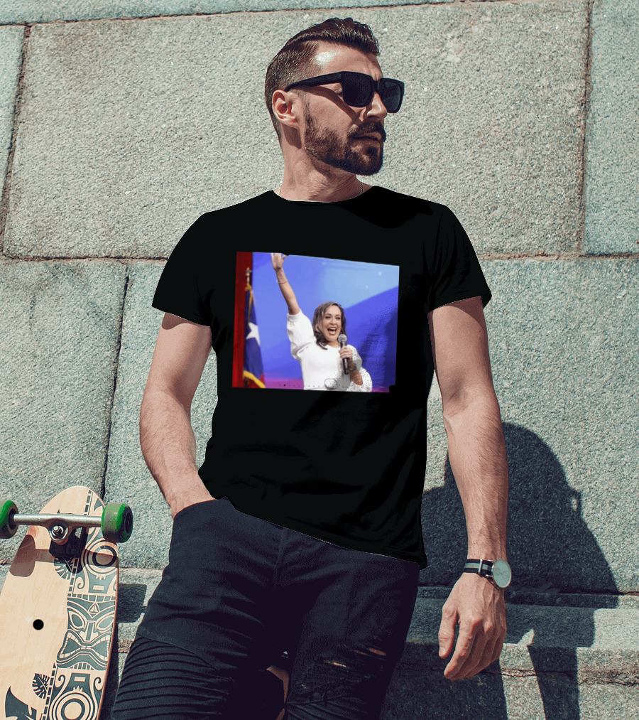 Monica De La Cruz Texas USA 2026 Campaign Event Image T-Shirt
