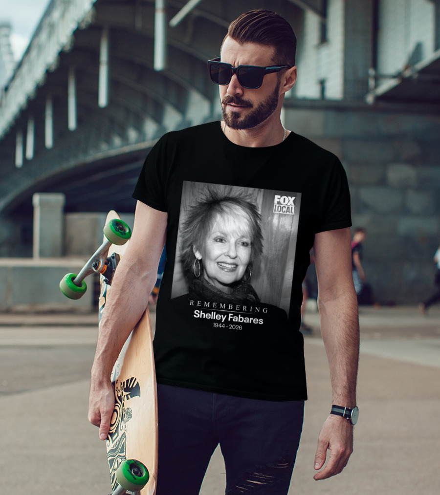 Remembering Shelley Fabares 1944 2026 Fox Local T-Shirt