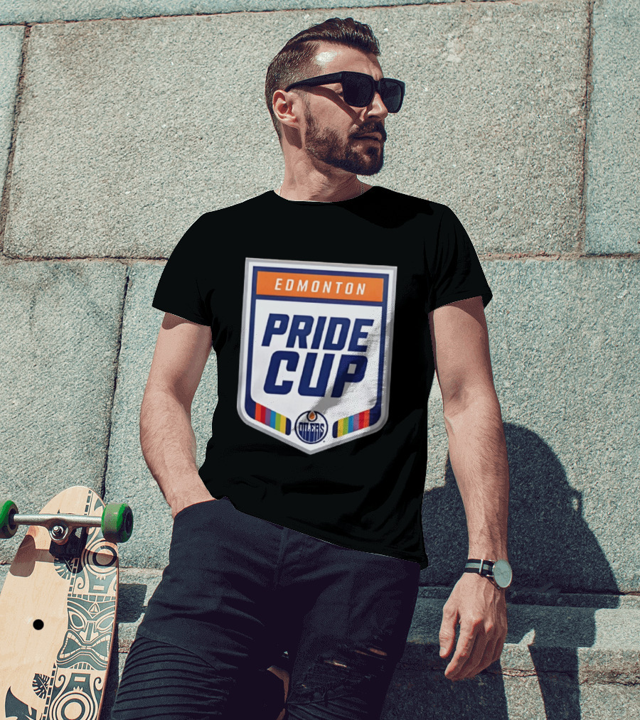 Edmonton Oilers Pride Cup 2026 Official Event T-Shirt