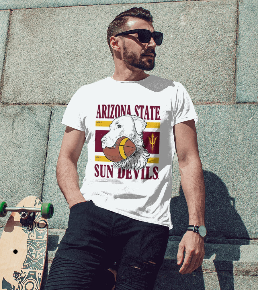 Arizona State Sun Devils Dog Football Team Spirit T-Shirt