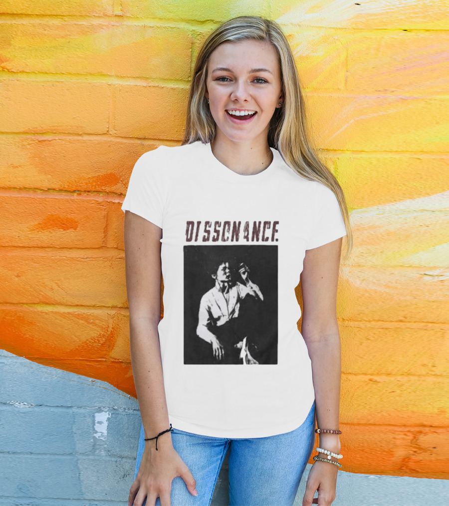 BTS V Taehyung Dissonance Black And White T-Shirt