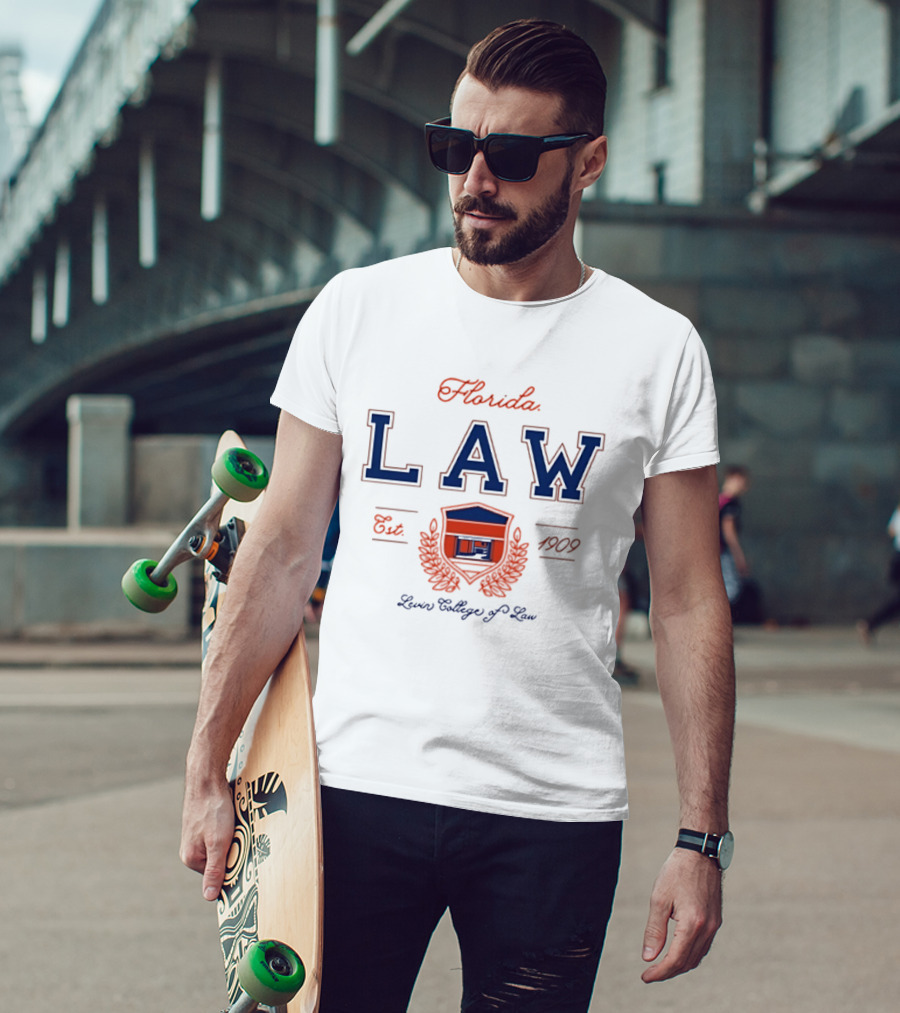 Florida Levin College Of Law Est 1909 Gators T-Shirt