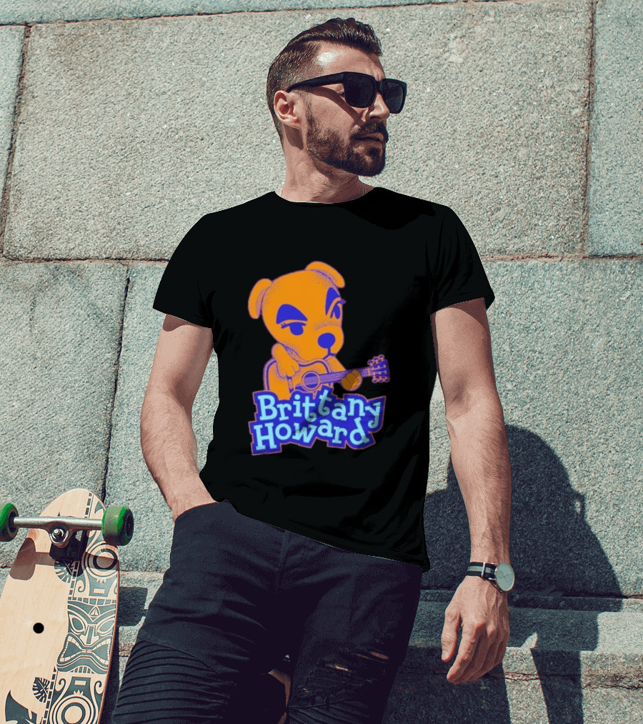 Brittany Howard Bless My Heart Bless My Soul Guitar Playing Dog T-Shirt
