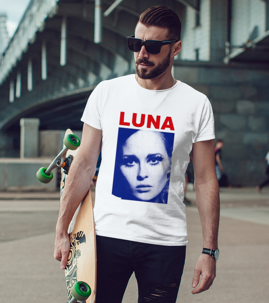 Luna Faye Retro Portrait Image T-Shirt
