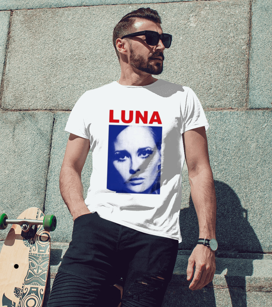 Luna Faye Retro Portrait Image T-Shirt