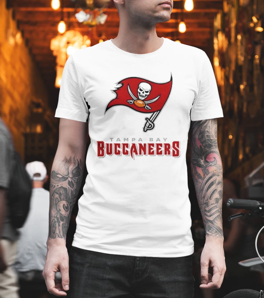 Tampa Bay Buccaneers Season Opener Skull Flag T-Shirt