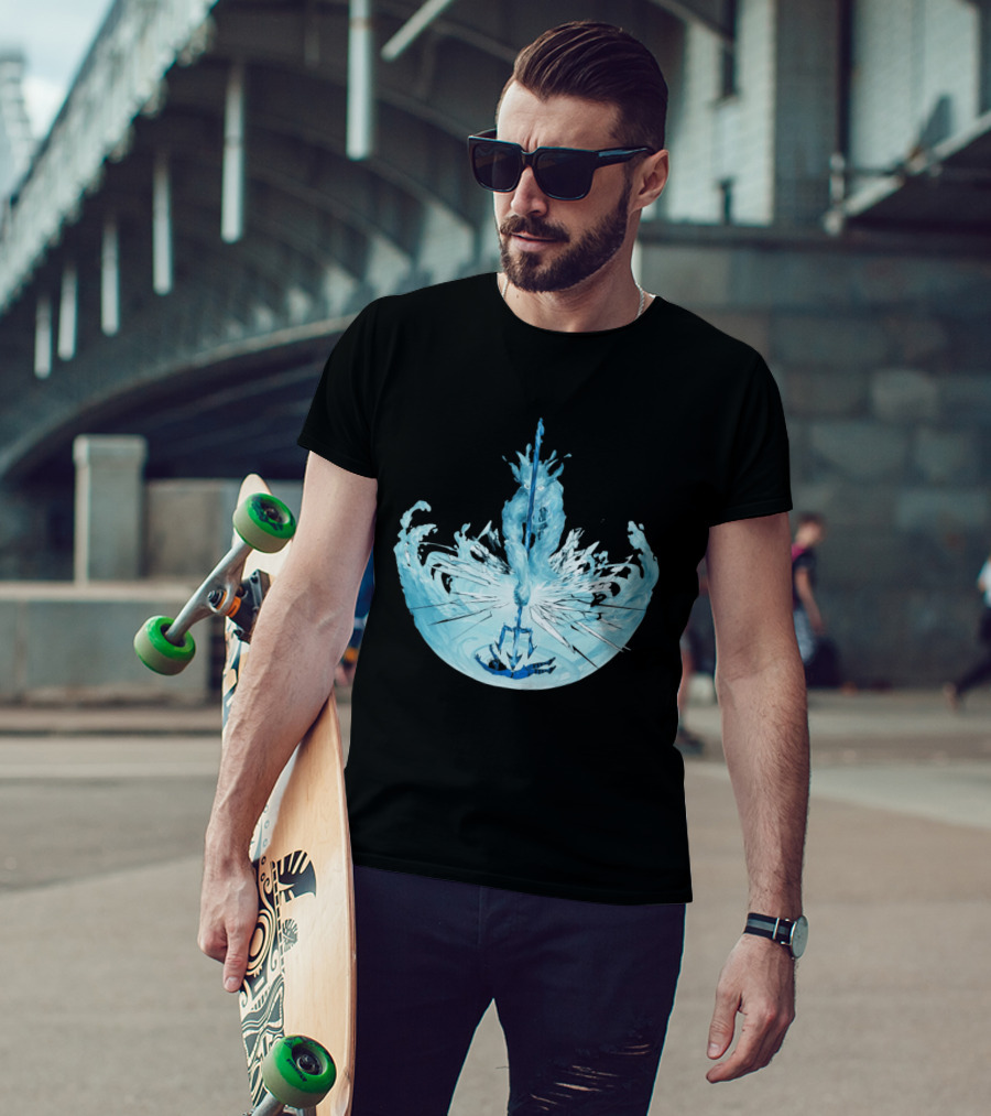 Epic The Musical Shatter The Ocean Water Creature Scene T-Shirt