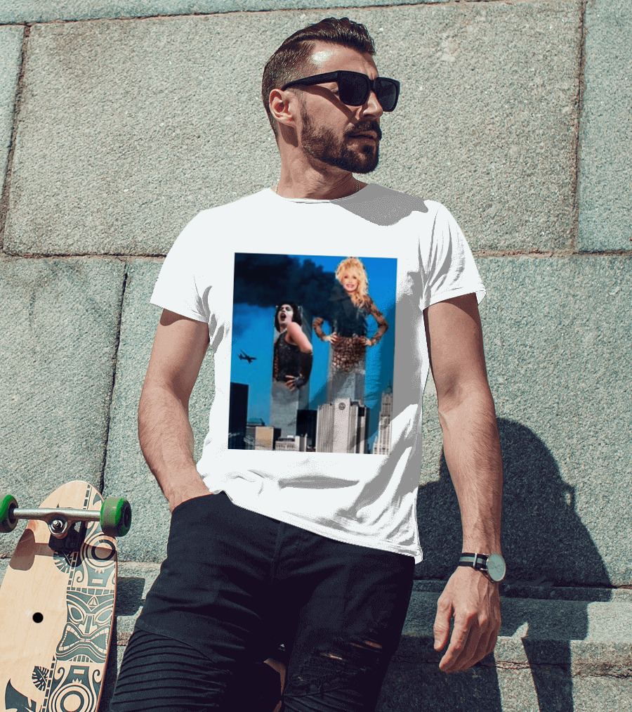 Tim Curry Dolly Parton Twin Towers 9 11 T-Shirt
