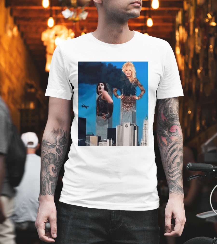 Tim Curry Dolly Parton Twin Towers 9 11 T-Shirt