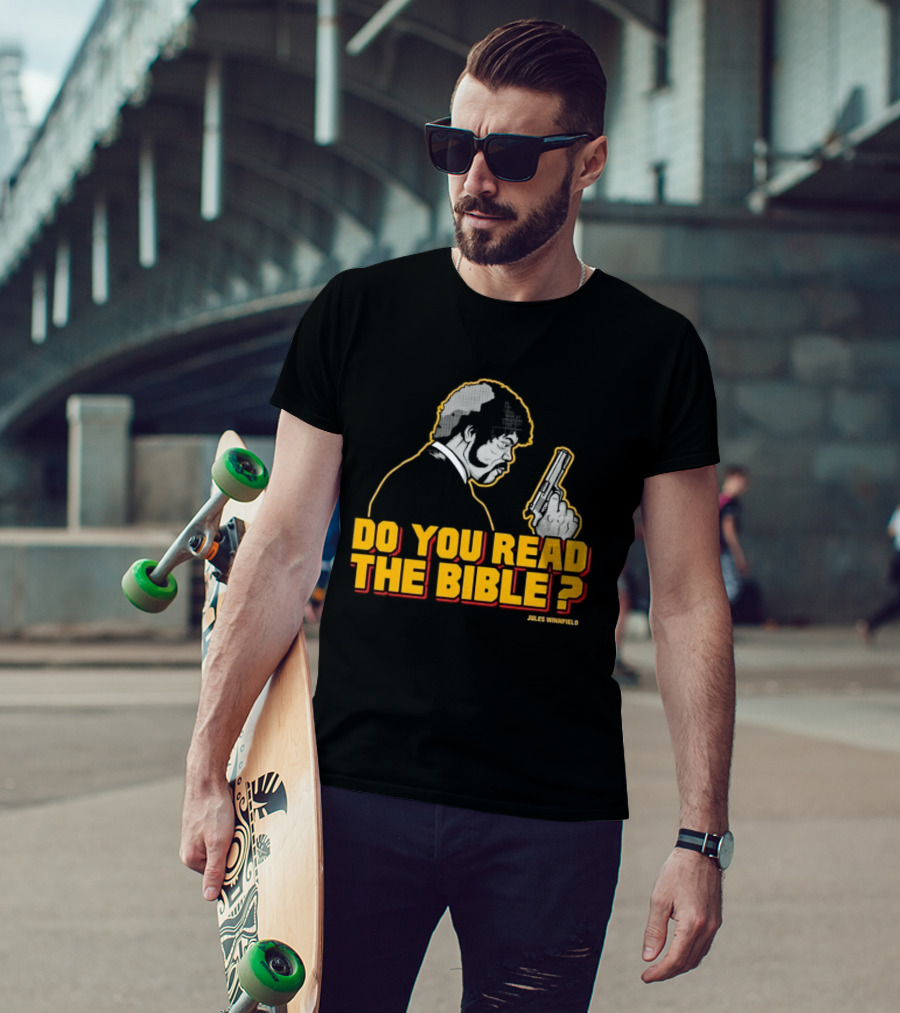 Jules Winnfield Do You Read The Bible Pulp Fiction T-Shirt